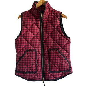 J. Crew Buffalo Plaid Vest